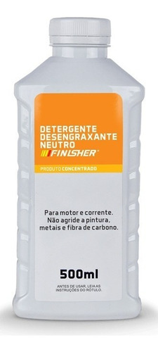 Detergente Desengraxante Neutro Concentrado 500ml - Finisher