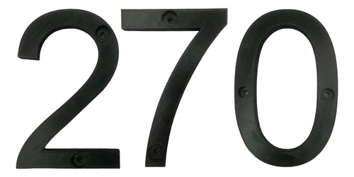3d Números Para Departamentos, Mxgnb-270, Número 270, 17.7cm