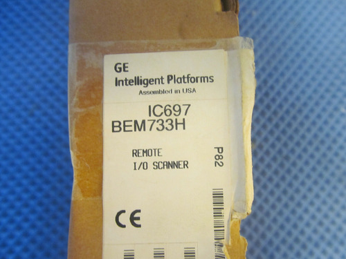 (brand New In Factory Box) Ge Remote I/o Scanner Ic697be Dde