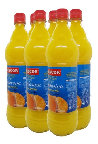 Jugos Exprimidos Frescor 980 Ml Caja De 6 Unidades