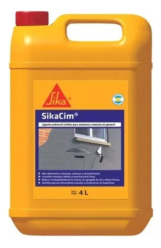 Sikacim Ligante Vinilico Universal Morteros Bidón 4lt