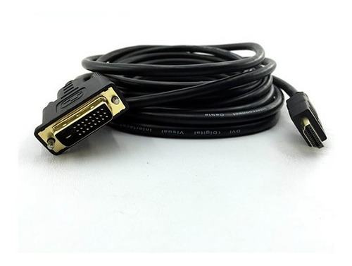 Cabo Hdmi X Dvi 24+1 De 1,80 Metros