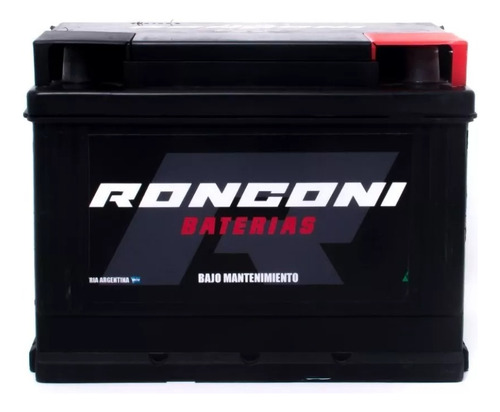 Bateria Auto Ronconi 12x75cajonchico Fiorino, Tracker,palio,