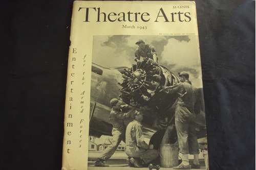 Revista Theatre Arts (en Ingles) Marzo 1943