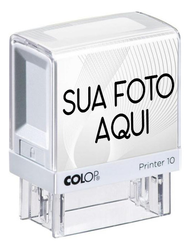 Carimbo Automático G7 10 Personalizado (com Foto + Borracha)