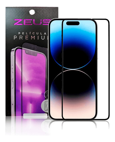 Película 3d Nano Compativel Iphone14 Pro Max Zeus Supreme