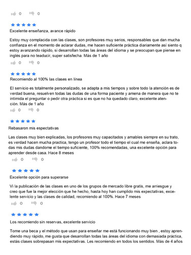 Clases De Inglés En Línea, Beca Con 50% Descuento