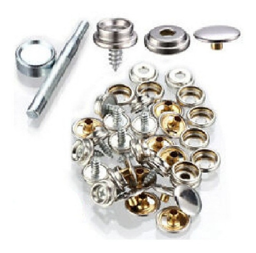 Kit Broches Toldilla Lona Reparacion Nautica Bimini Top