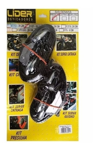 Imagem 1 de 4 de 5 Pares Cinta Esticador Estirante Amarração Motos Presilha