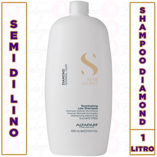 Alfaparf Semi Di Lino Diamond Shampoo Sem Sulfato 1l