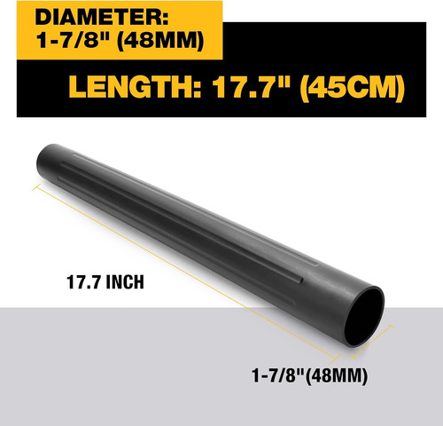 Varita Extensión Aspiradora Dewalt 48mm|1-7/8 Dxva19-1200a