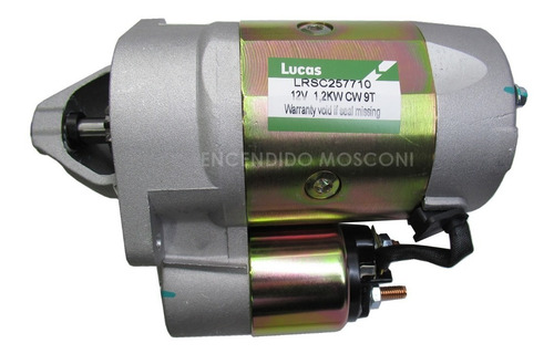 Imagen 3 de 8 de Burro Motor De Arranque Renault 4 6 12 18 1.4