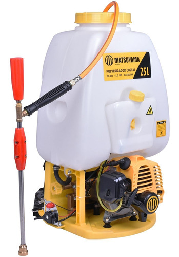Pulverizador Costal A Gasolina 25 Litros 933074 Matsuyama