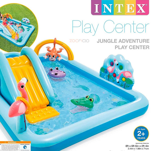 Centro De Juego Jungleadventure Piscina Inflable 57161 Intex