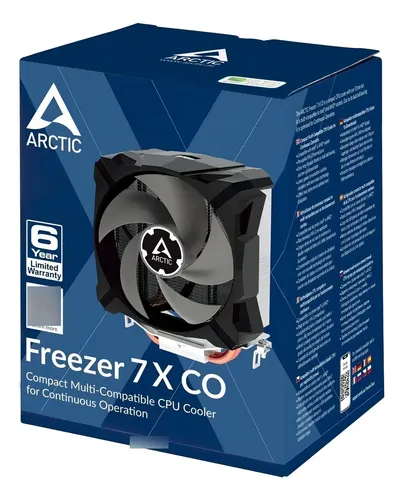 Resfriador de CPU Arctic Freezer 7 X Co Pwm Silencioso Intel/Amd
