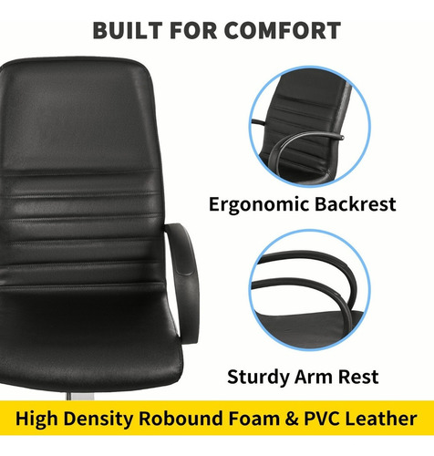 Vevor Silla Para Masaje Y Podologica Ajustable Spa Portatil Color Negro