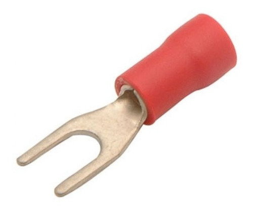 Terminal Electrica Tipo Espada 1/8 Roja Cal.18-22 (100pz)