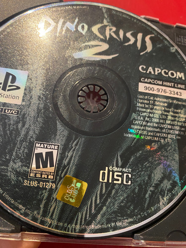 Dino Crisis 2 Ps1 (Usado)