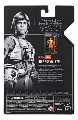 Figura Acción Star Wars Black Series Archive Luke Skywalker