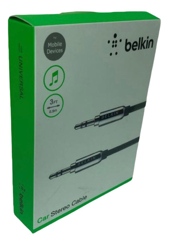 Cable De Audio Auxiliar Plus 3.5mm Belkin