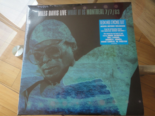 Miles Davis What It Is Live Montreal 1983 Vinilo Sellado