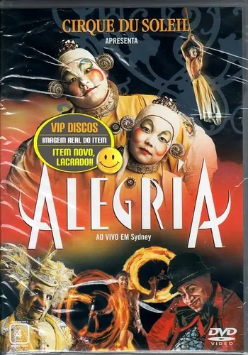 【中古】 輸入その他（DVD）　 CIRQUE DU SOLEIL ALEGRIA（輸入盤) Dvd Cirque Du Soleil Alegria Ao Vivo Em Sydney - Lacrado