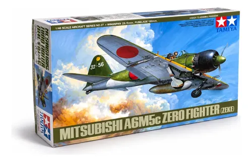 Tamiya Mitsubishi A6m5c Zero Fighter (zeke) 1/48 - Kit 61027