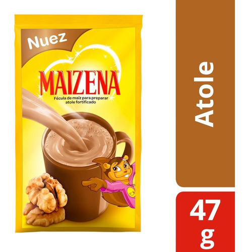 Atole Maizena Sabor Nuez 47 Grs.