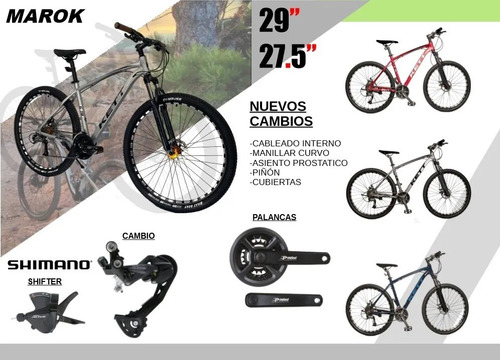 Imagen 4 de 6 de Bicicleta Montaña Aluminio R 29 21 Vel Oferta Imperio