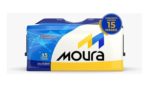 Batería Moura 140amp M80re Borne Positivo Izquierdo