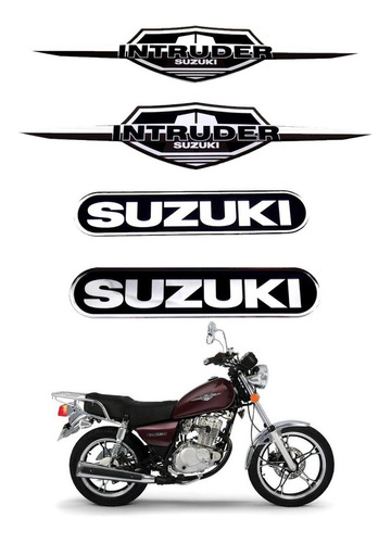 Kit Adesivos Suzuki Intruder 125 Ca-15518