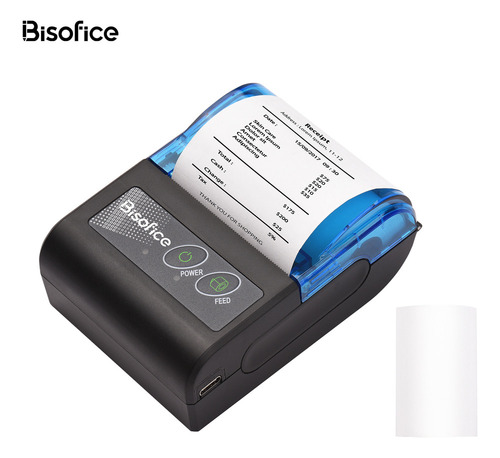 Mini Impressora De Etiquetas Bisofice Portable Usb Print Bil