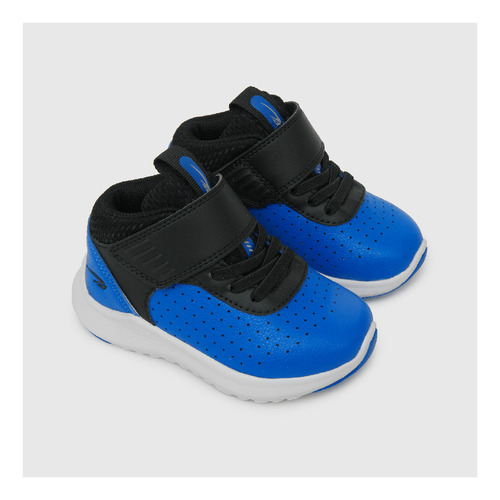 Zapatilla Deportiva De Niño Caña Media Azul (21 A 27)