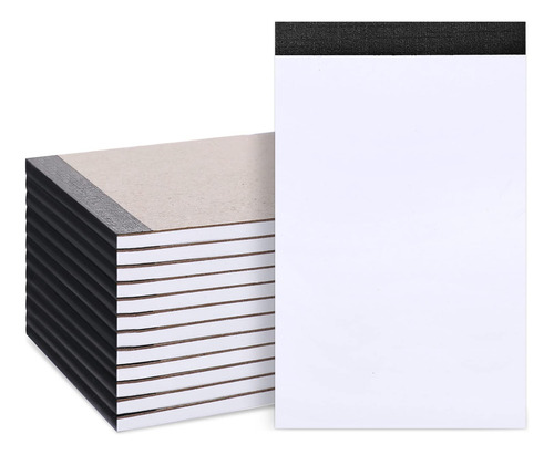 12 Almohadilla Nota Papel Blanco Cuaderno Bloc Mini Servidor