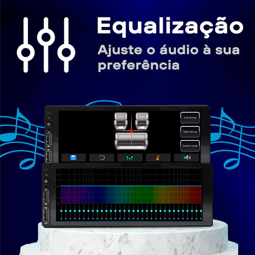 Kit Multimidia Android 6.8 Uno 90/94 Fiat Carplay Android