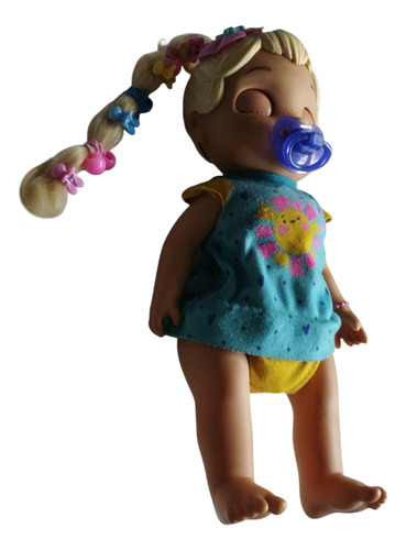 Muñeca Baby Alive Azul (Usado)