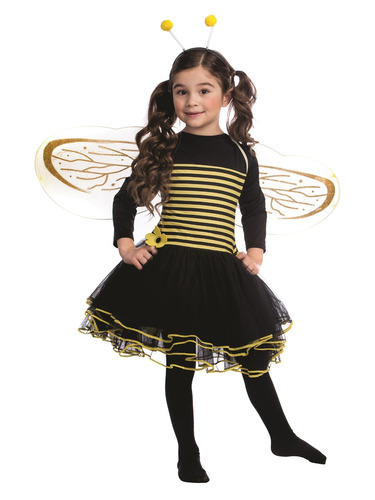 Disfraz Para Niña Abeja Talla 8-10 Halloween