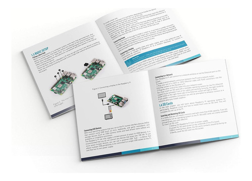 Vilros Raspberry Pi 4 4gb Basic Starter Kit Con Carcasa D...