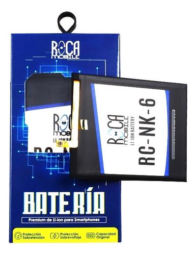 Batería Roca Para Nokia 6 (he335)/(he317) C/instalacion