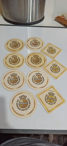 Lote De 10 Posavasos De Colección Cerveza Warsteiner 