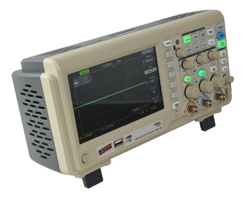 Osciloscópio Digital 110mhz 2 Canais 1gsa/s 40kpts Usb