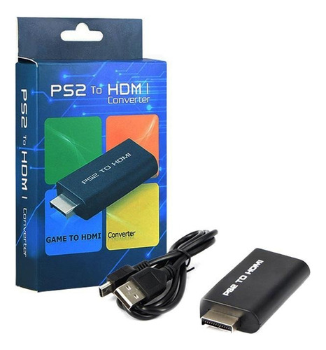 Transformador Adaptador Hdmi Ps2 Cable Av