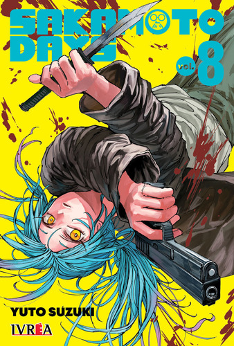 Sakamoto Days Vol. 8, De Yuuto Suzuki. Sakamoto Days, Vol. 8. Editorial Ivrea, Tapa Blanda En Español