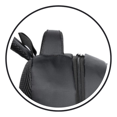 Mochila Executiva Nytron New York Preto Ny0026 C/cabo De Aço