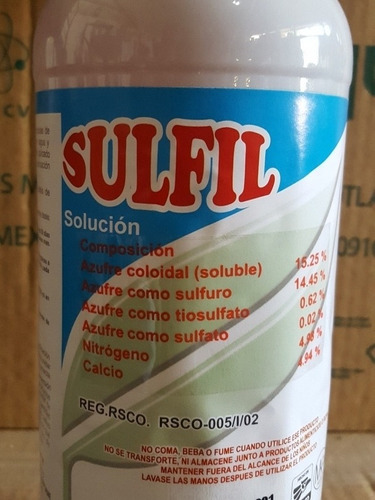 Sulfil Fertilizante Preventivo De Enfermedades Fungosas