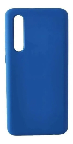 Carcasa Para Huawei P30 - Nano Silicona - Felpa + Hidrogel Color Azul Nano Silicona-Felpa Interior