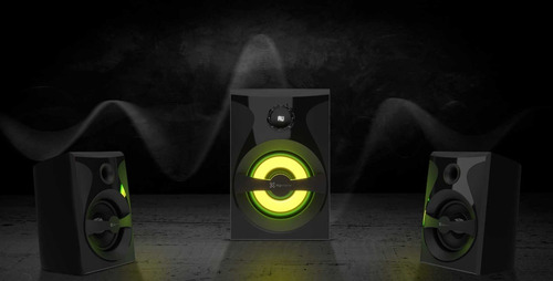 Cornetas Klip Xtreme Kws640 2.1 Bluetooth 56w Sd Usb Home Th