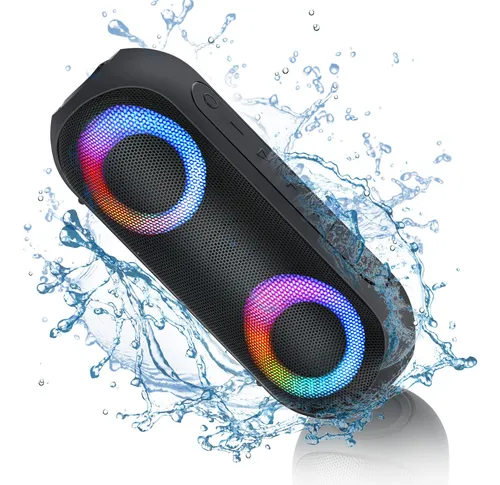 comprar Altavoces Bluetooth Con Luz, 30w Inalámbrico Jflkc