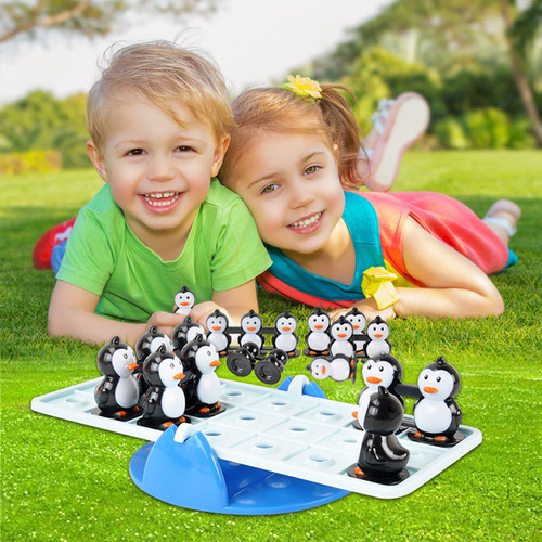 Balancín J Penguin, Multijugador, Interactivo Para Niños, B