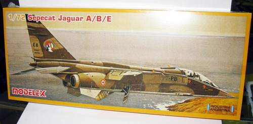Imagen 2 de 3 de Sepecat Jaguar A/b/e - 1/72 Modelex 263